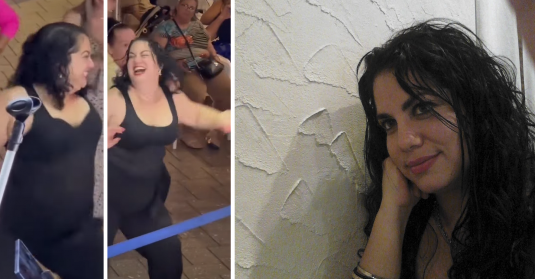 Cubana baila a ritmo de 