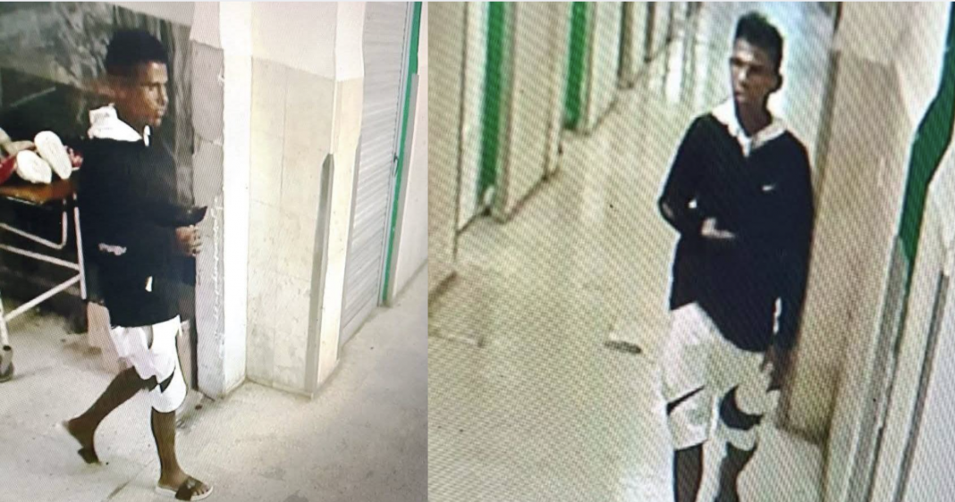 Divulgan imagen de un ladrón que actúa en el hospital de Ciego de Ávila