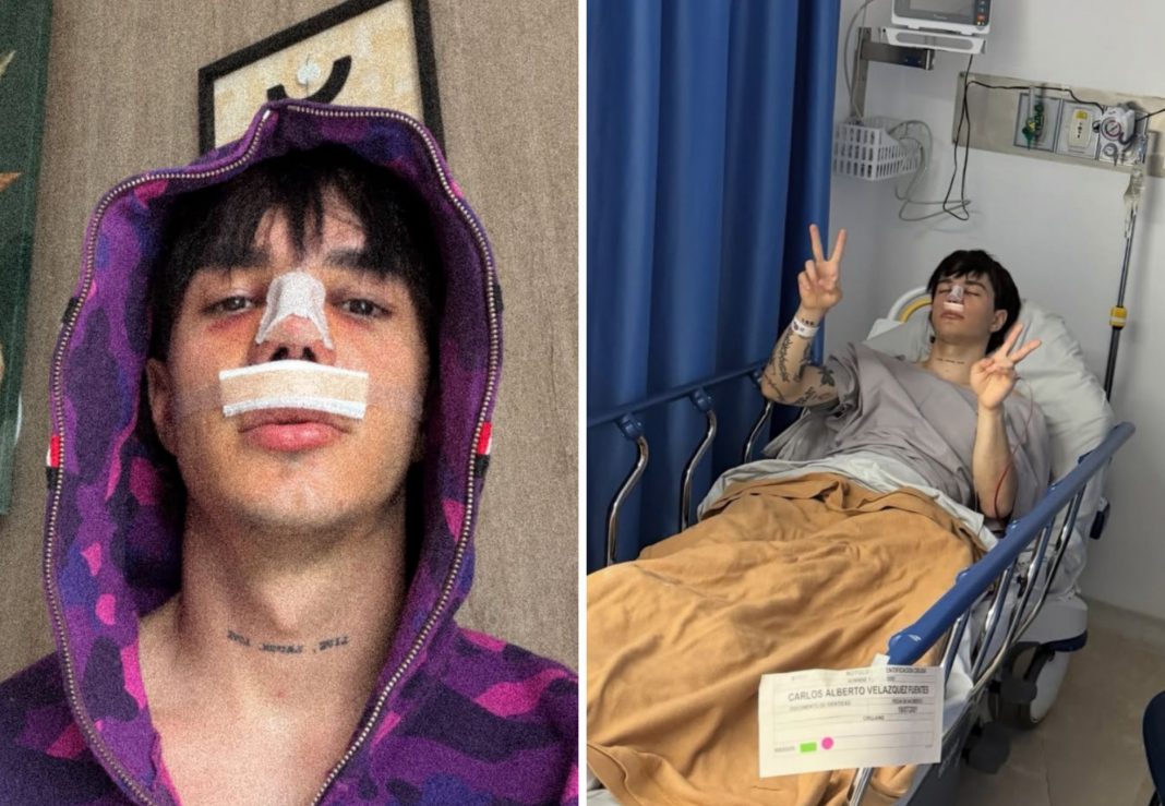 Tiktoker cubano Carlos Alberto es hospitalizado de urgencia tras sufrir accidente doméstico