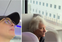 Claudia Valdés se encuentra con «Jon Bon Jovi» en el Brightline, de Orlando a Miami Influencer cubana se encuentra con un look alike de Jon Bon Jovi