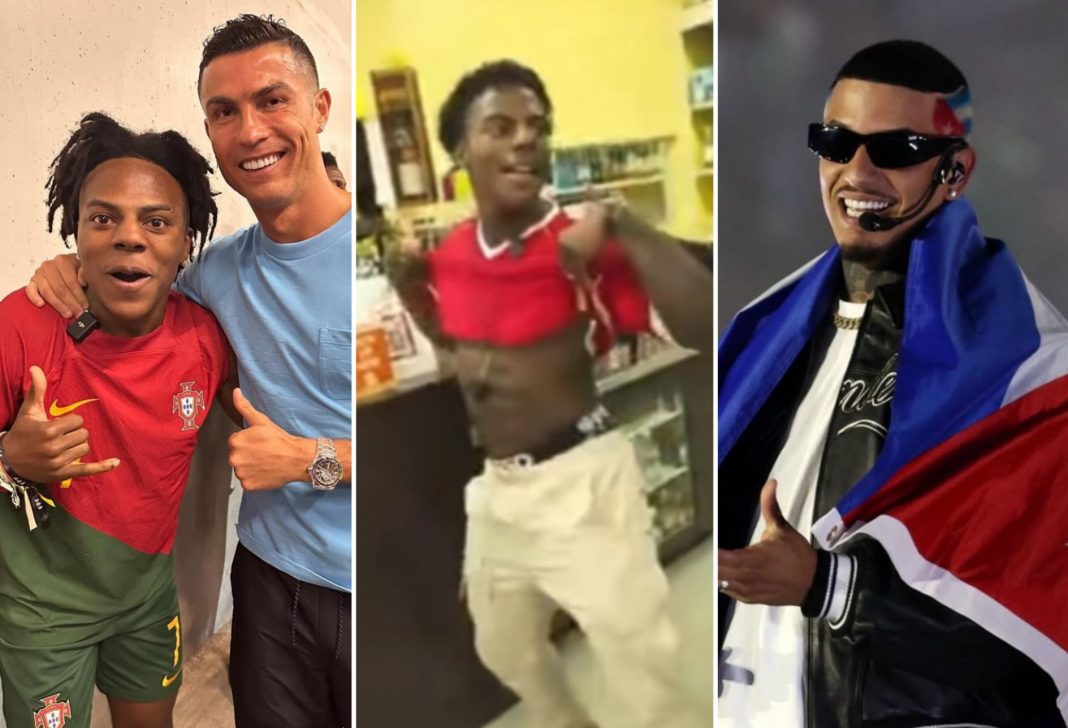 ¡Reparto global! El streamer y fenómeno viral IShowSpeed se despelota bailando “Hacha” de Bebeshito