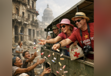 Cubanos indignados por el safari turístico de la miseria protagonizado por la izquierda internacional en Cuba Cuba es un parque temático de la izquierda internacional