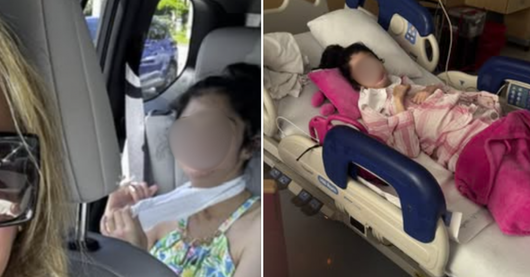 Madre cubana pide ayuda para su hija.