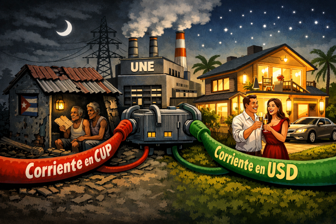 Energía eléctrica en Cuba en dólares?