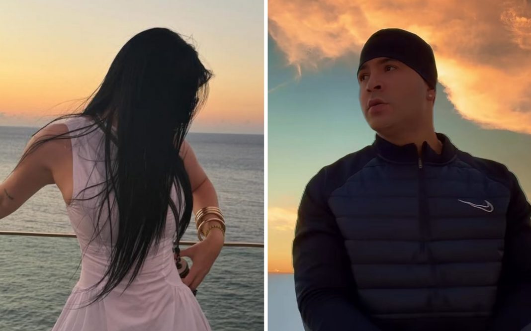 Yomil se publica por primera vez con su nueva novia Mar Martínez