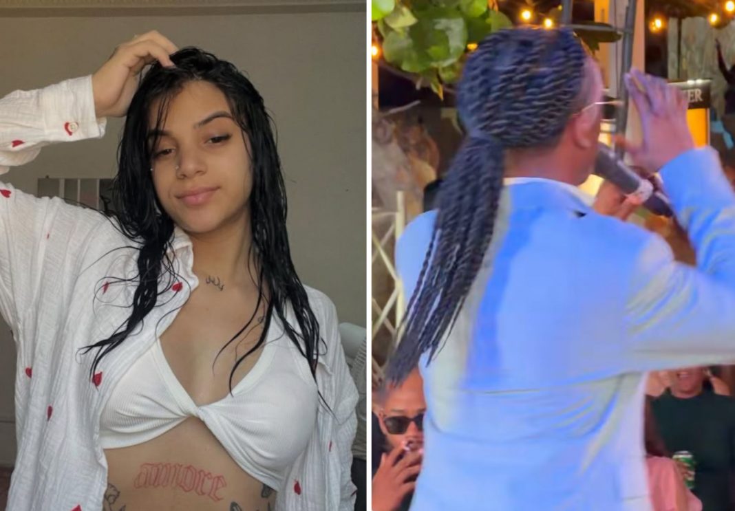 Velito El Bufón ventila en pleno concierto problemas con su exnovia Thalía