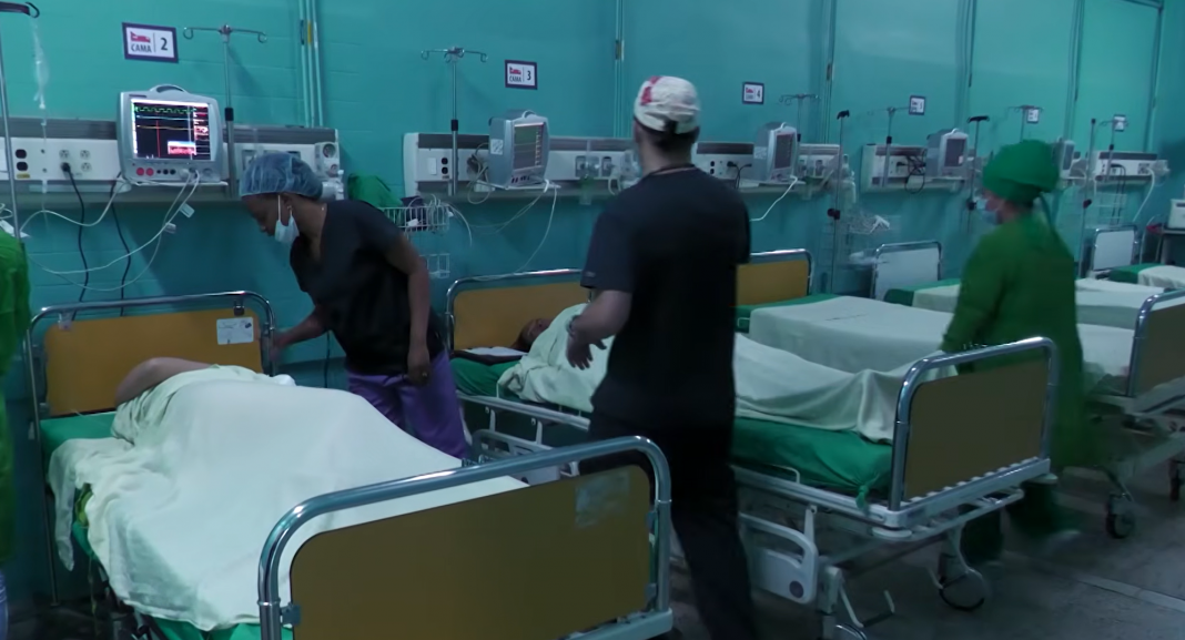 Una imagen bastante decente de lo que es el sistema sanitario cubano actualmente