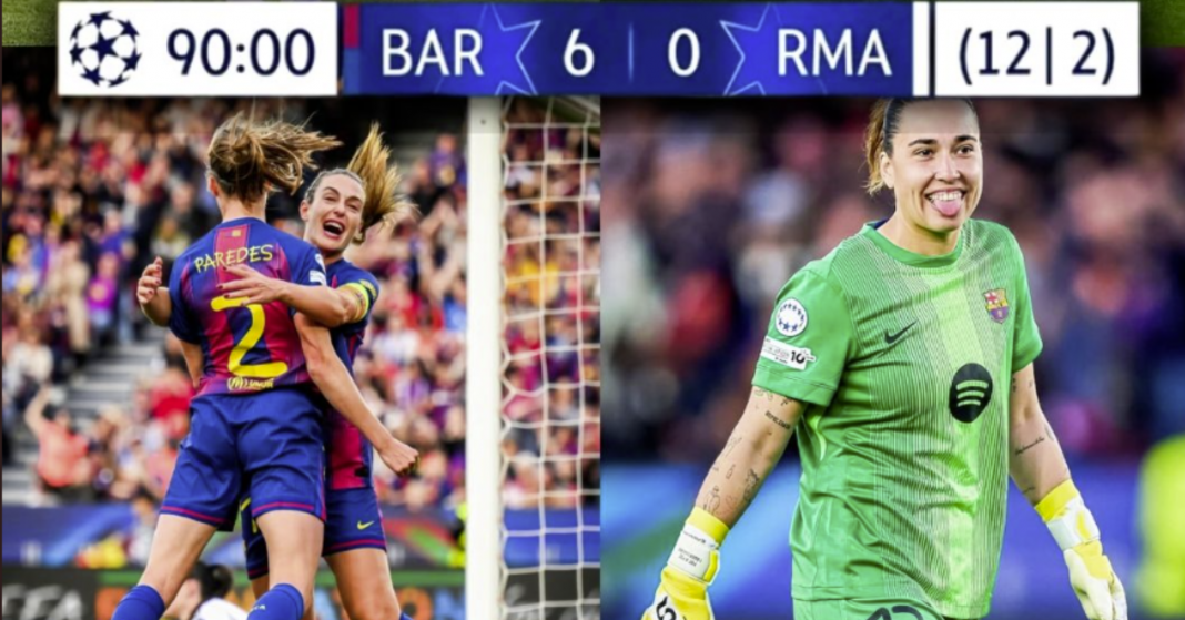 Barcelona aplasta al Real Madrid