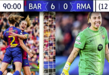 Goleada del Barcelona al Real Madrid es viral: ¿una antesala del próximo clásico en el masculino? Barcelona aplasta al Real Madrid