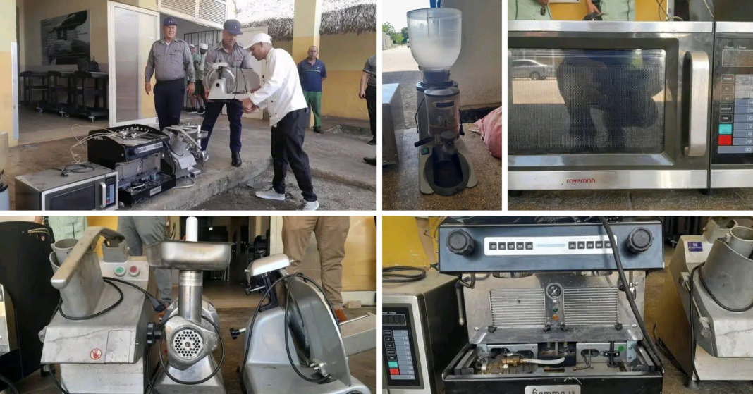 Los objetos recuperados del robo en Hotel Iberostar en Varadero