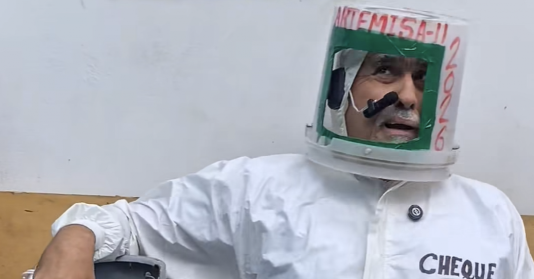 Chequera se va para la Luna en Artemisa II