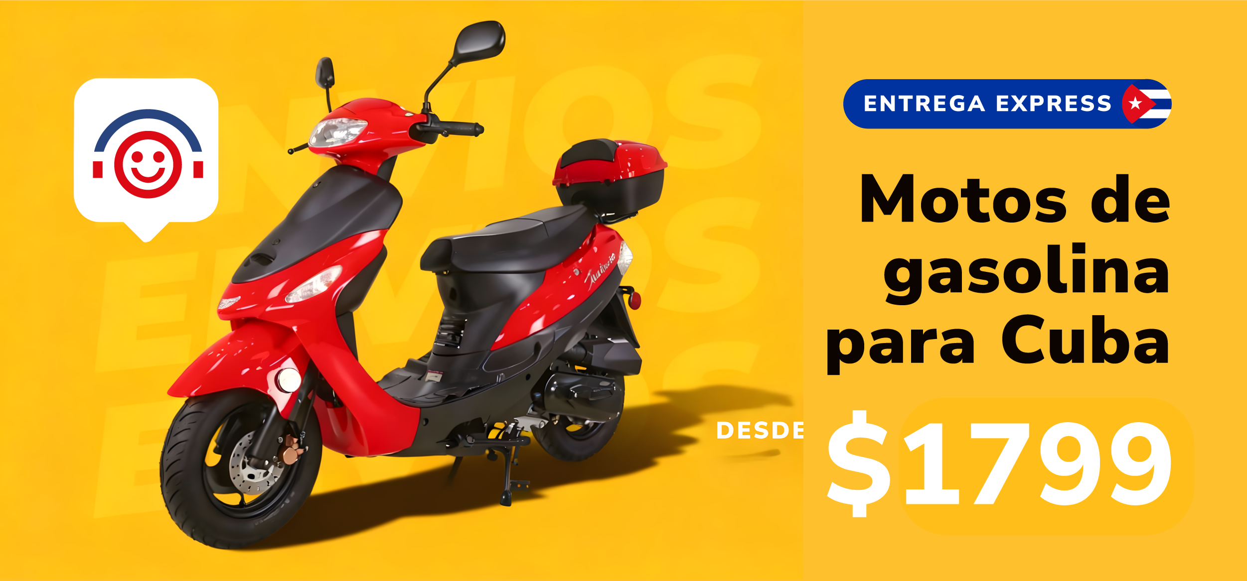 Motos de gasolina Para Cuba