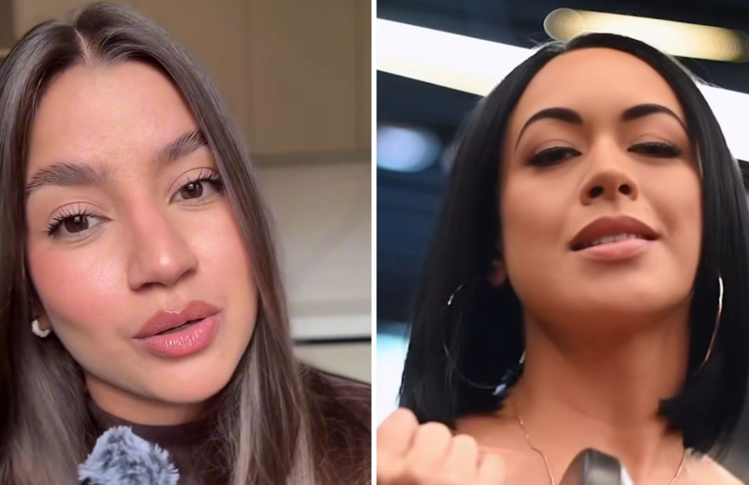 Acusan a Imaray Ulloa de copiar el video de una influencer palabra por palabra