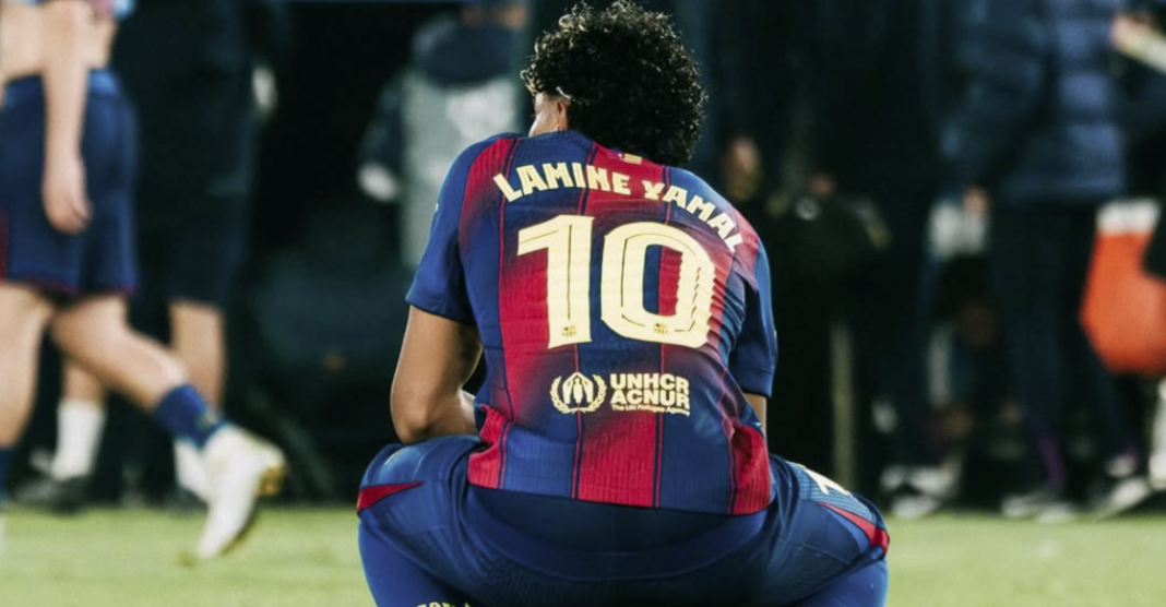 lesión de Lamina Yamal es viral en España