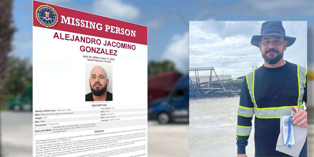 El camionero cubano Alejandro González Jacomino continúa desaparecido