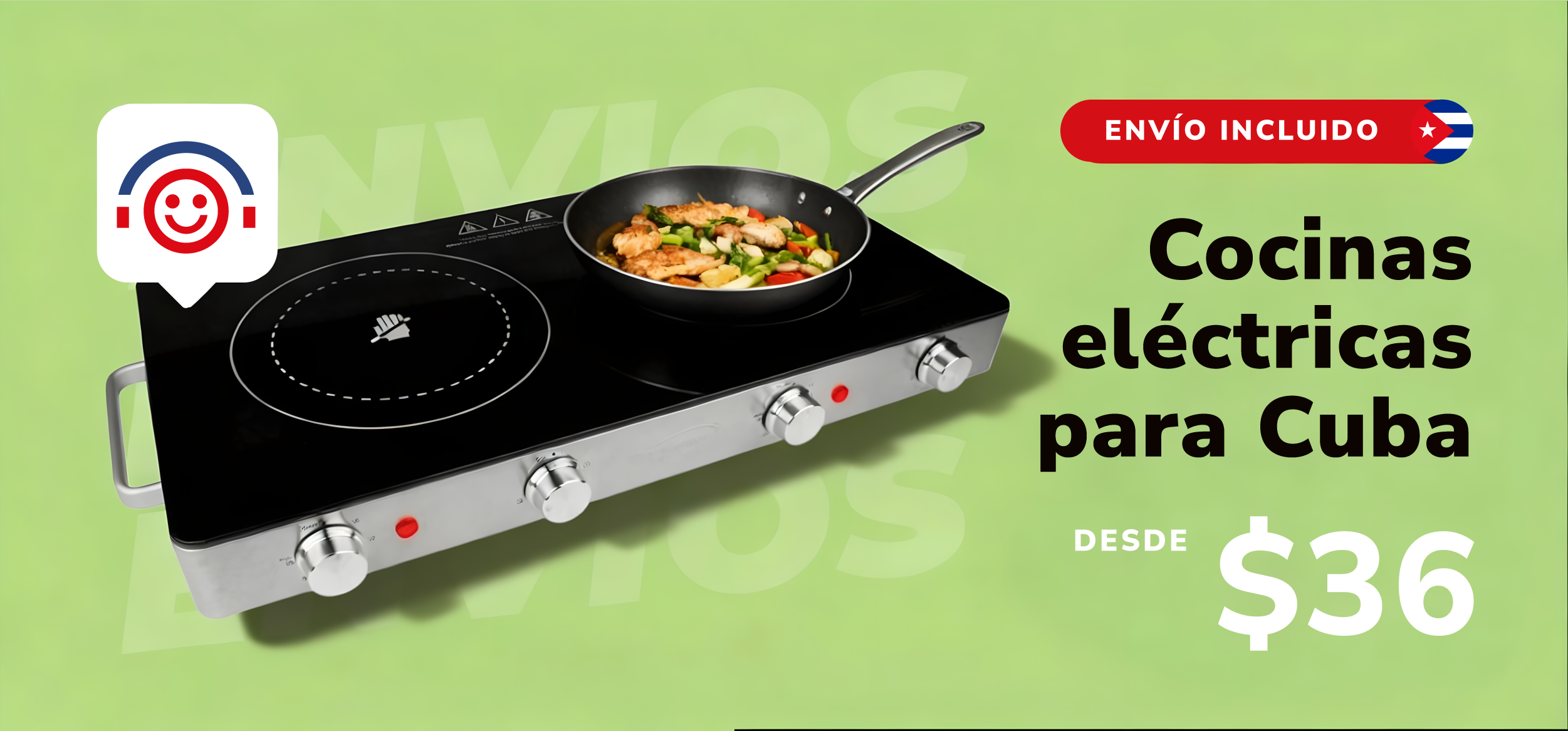 Cocinas eléctricas para Cuba