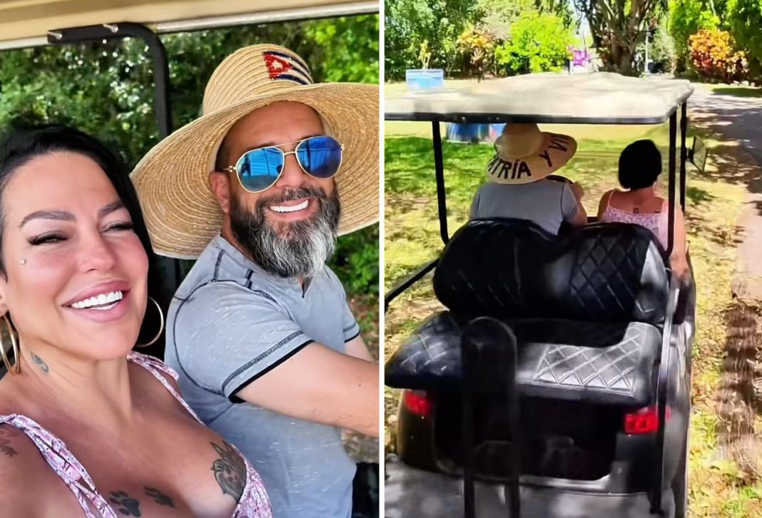 La Diosa visita el rancho de Otaola