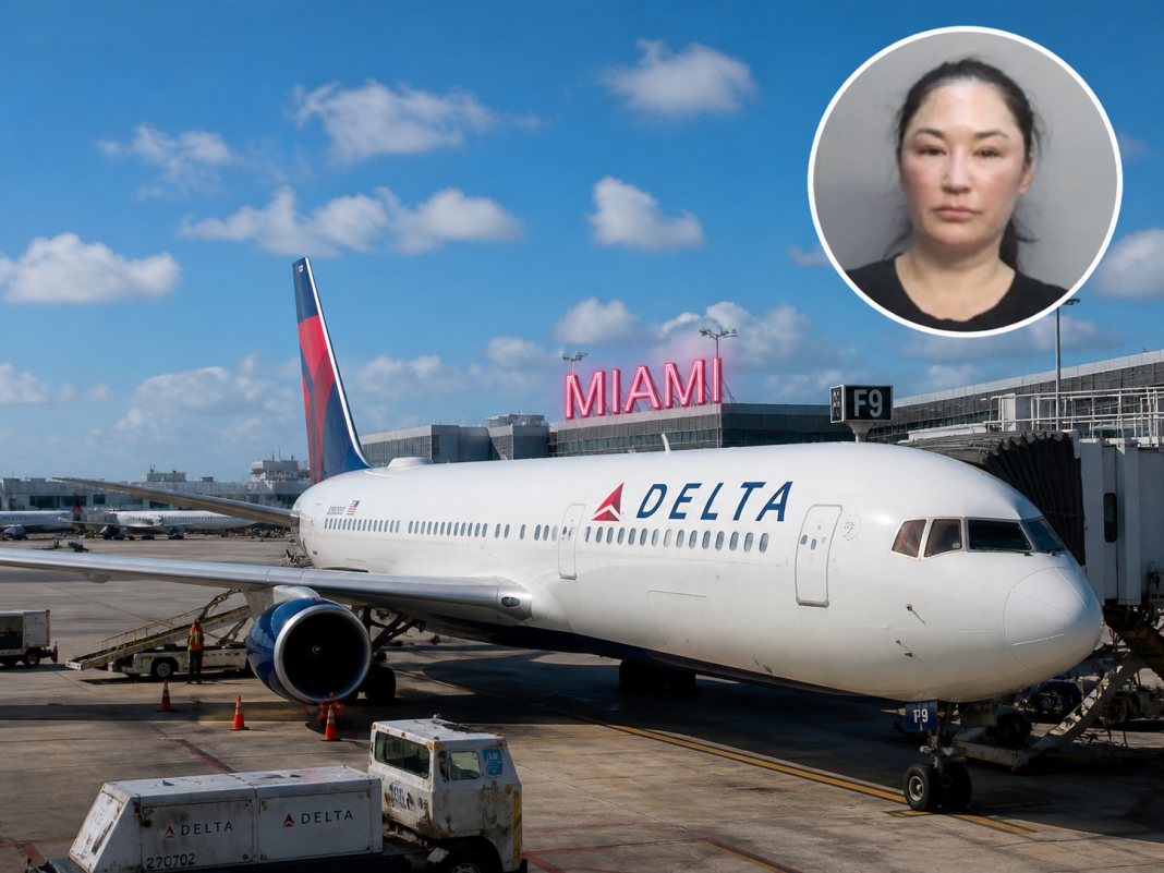Arrestada pasajera de vuelo de Delta en aeropuerto de Miami