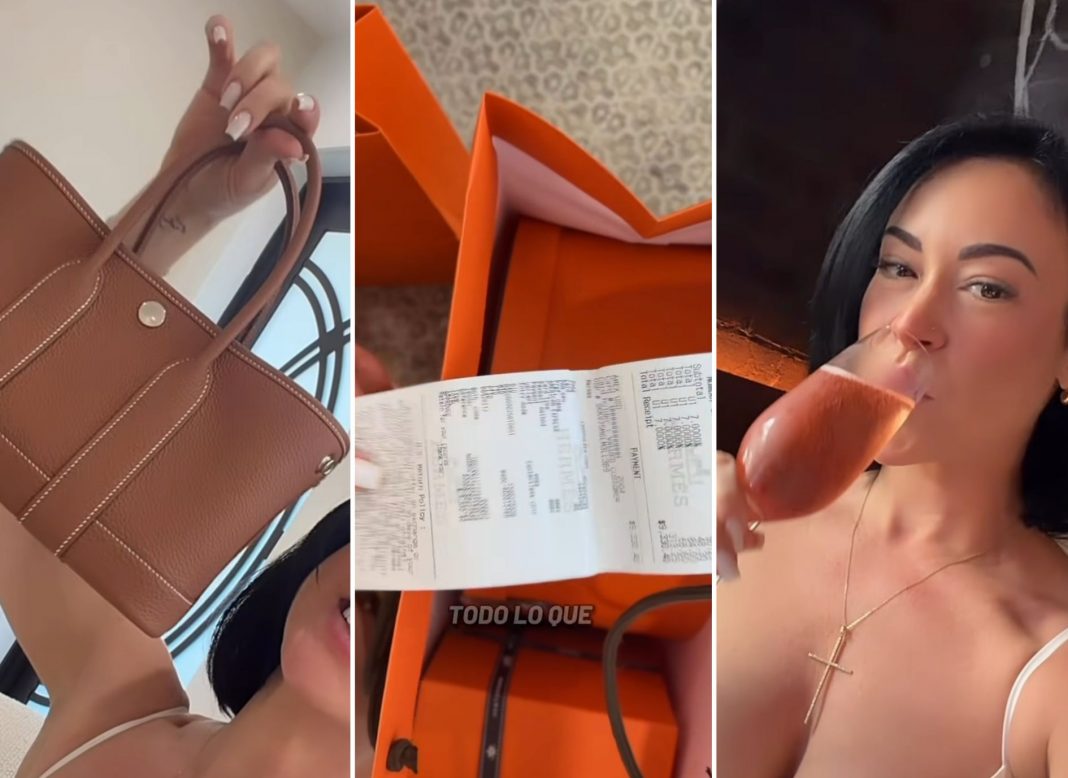 Imaray Ulloa gastó casi 10.000 dólares en Hermès en un solo día y no pudo comprarse el bolso que quería