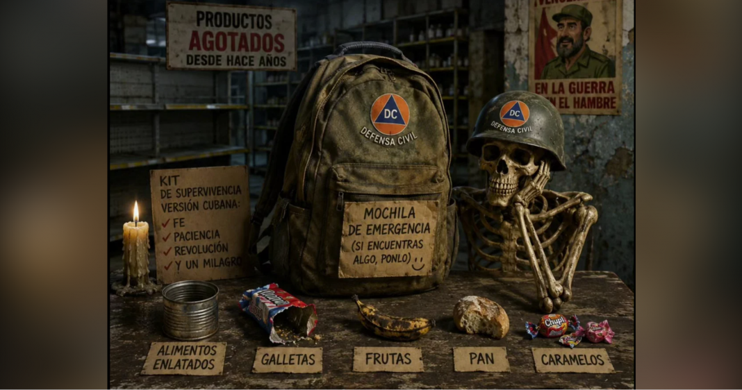 Ni mochila ni alimentos. Cubanos reaccionan indignados al anuncio de la Defensa Civil