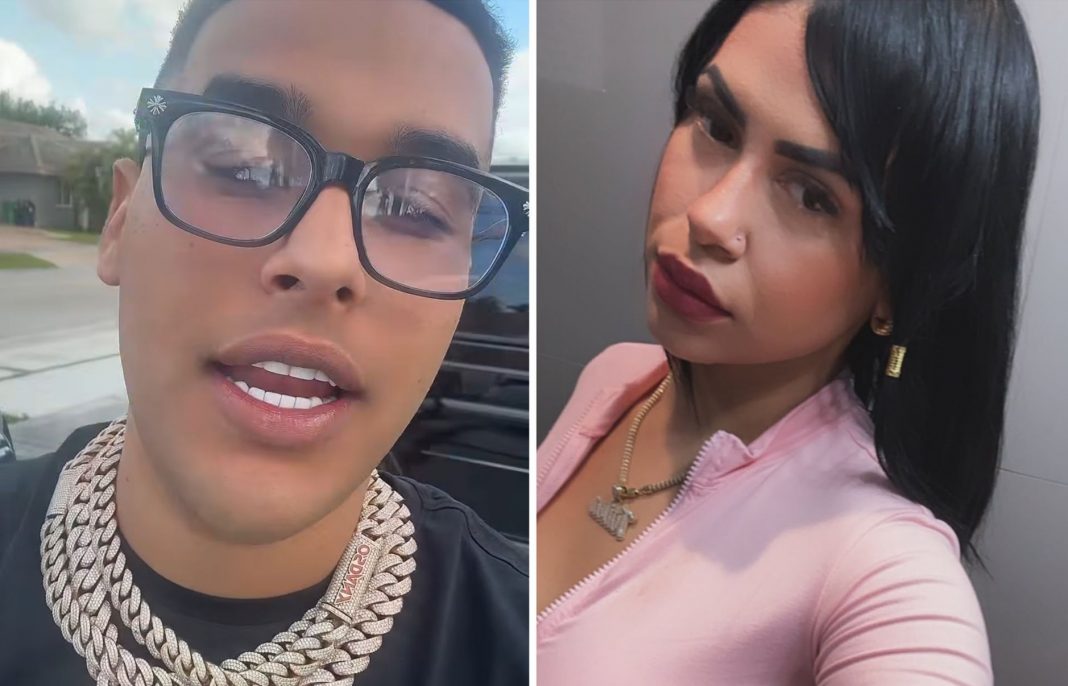 Expareja de El Úniko dice que Dany Ome quiere conquistarla tras su separación