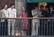¡Furor en México! Claudia Sheinbaum aparece con la banda de K-pop BTS en un balcón del Palacio Nacional ¡Furor en México! Claudia Sheinbaum aparece con la banda de K-pop BTS en un balcón del Palacio Nacional