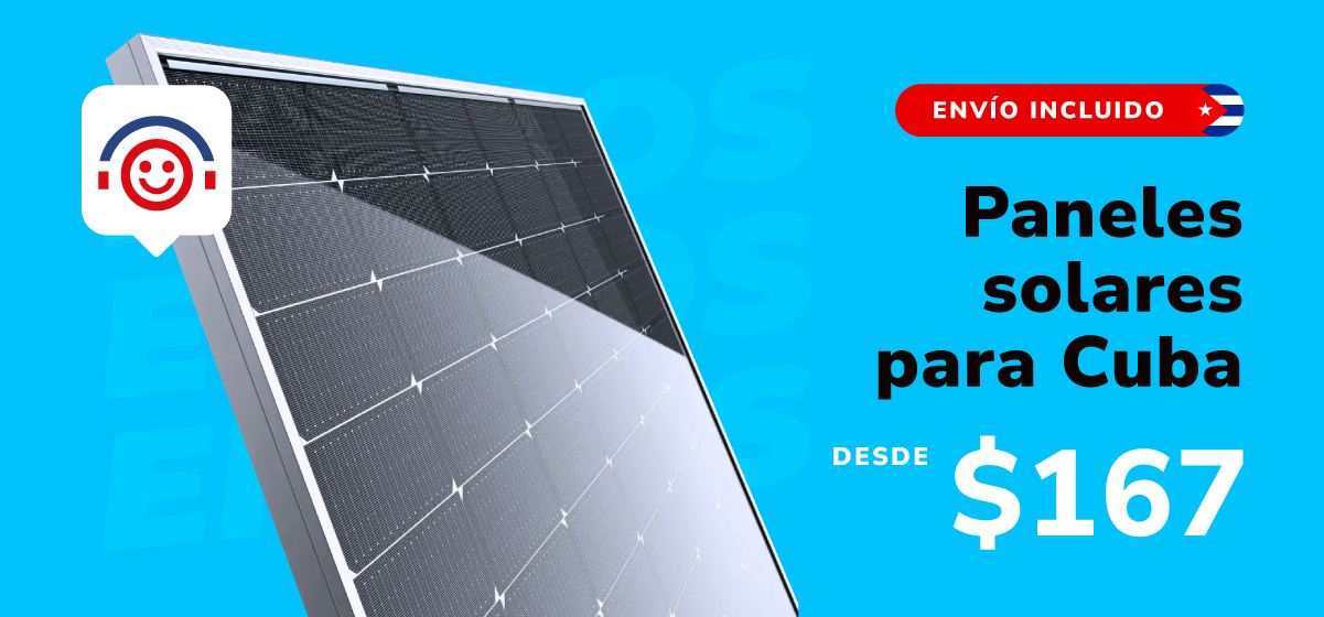¡Paneles solares para Cuba!