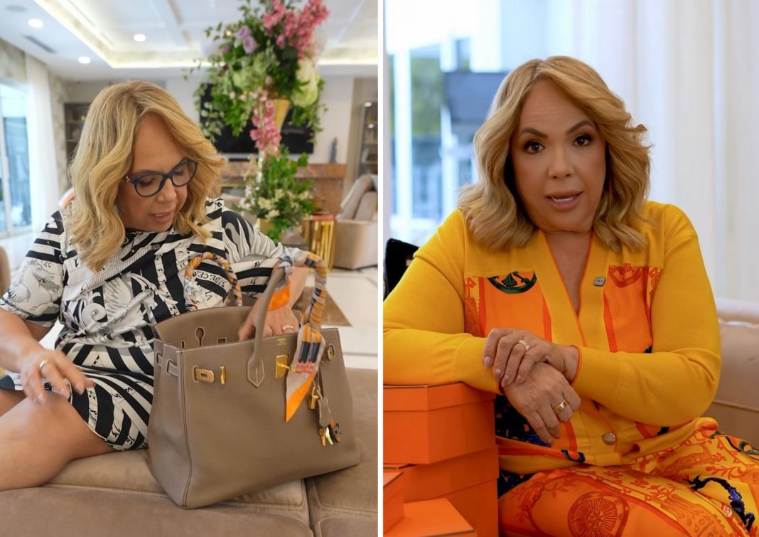 Millonaria cubana Taty Guiribitey revela el truco para comprarse un bolso Hermès