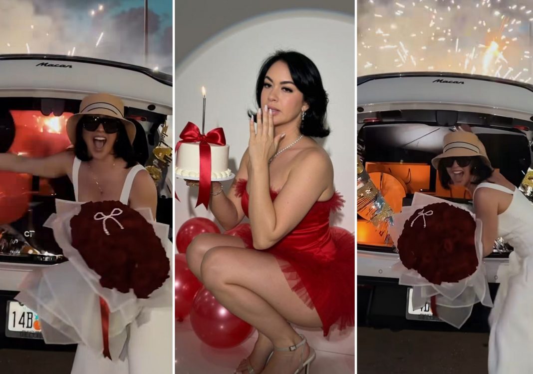 Imaray Ulloa celebra su cumpleaños 36 de la forma más creativa: 