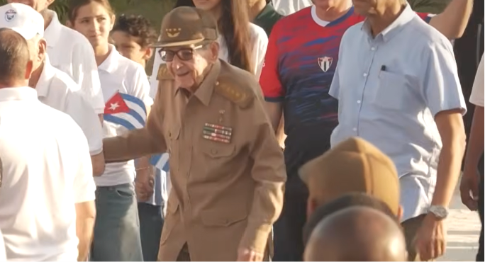 Raúl Castro, Donald Trump y Marco Rubio