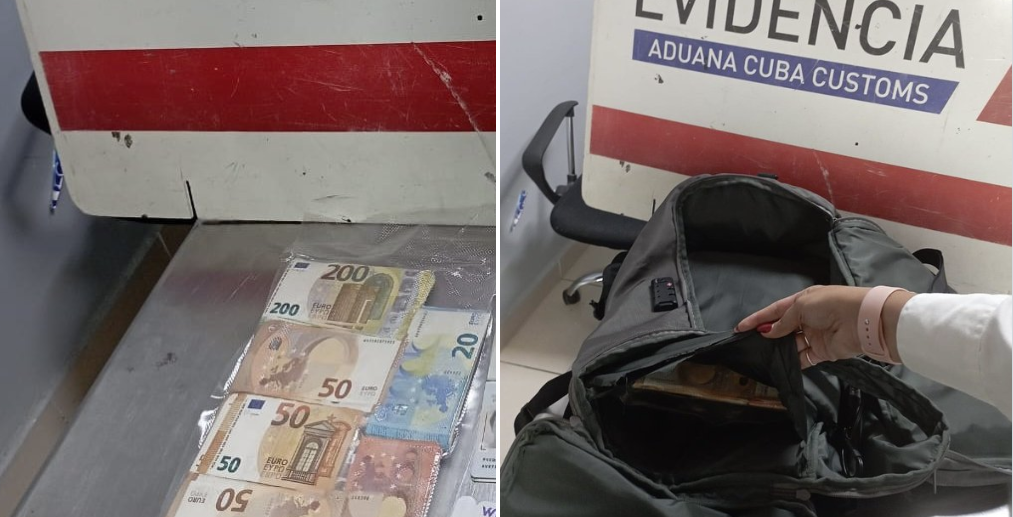 Aduana cubana en el aeropuerto José Martí de La Habana intercepta euros ocultos en equipaje de pasajero