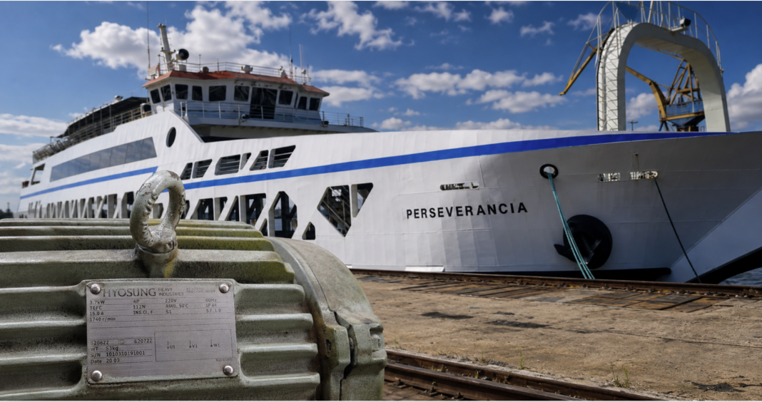 El ferry Perseverancia, el buque que conecta Isla de la Juventud con el resto de Cuba, está paralizado.