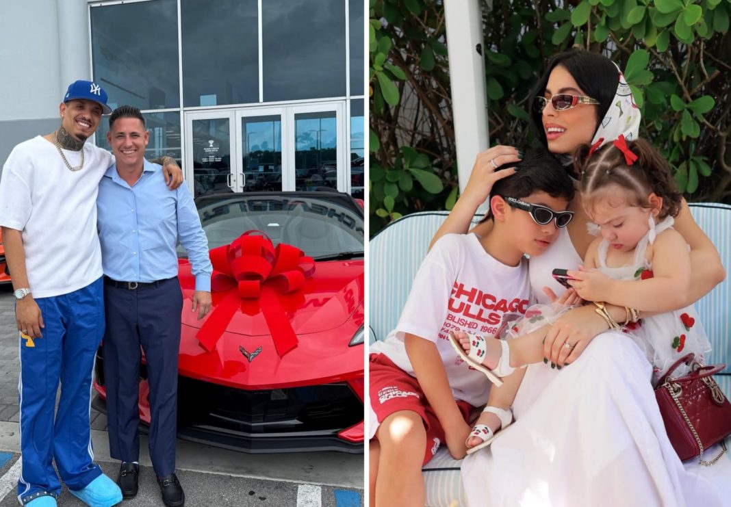 Bebeshito le compra un Corvette de más de $100.000 al hijo de Rachel Arderi