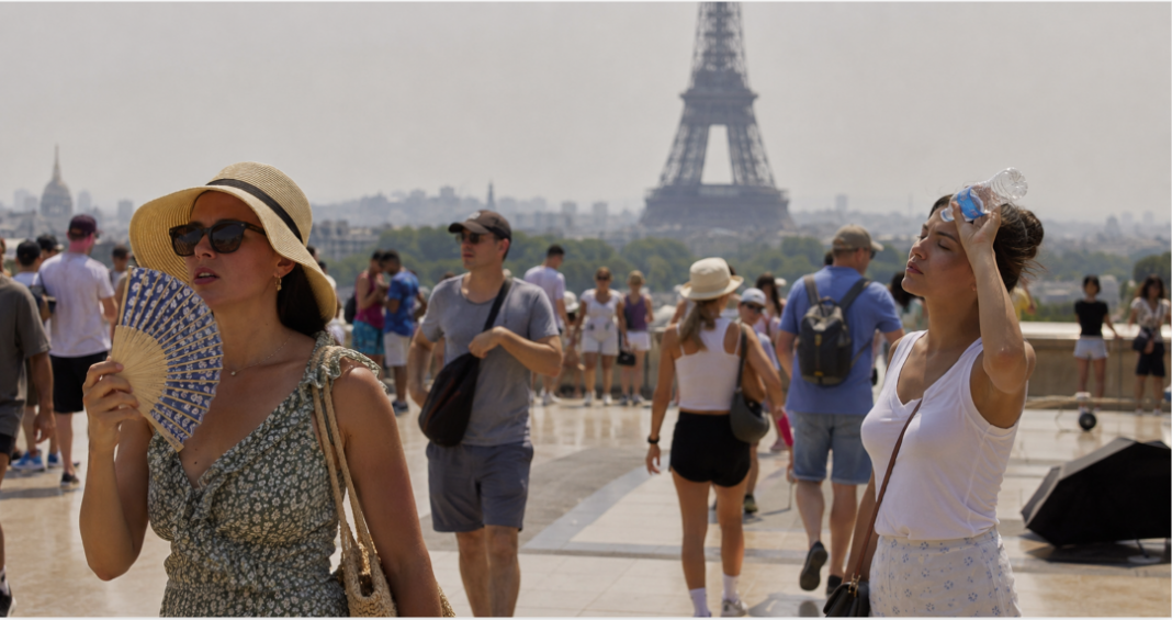 Ola de calor en Francia
