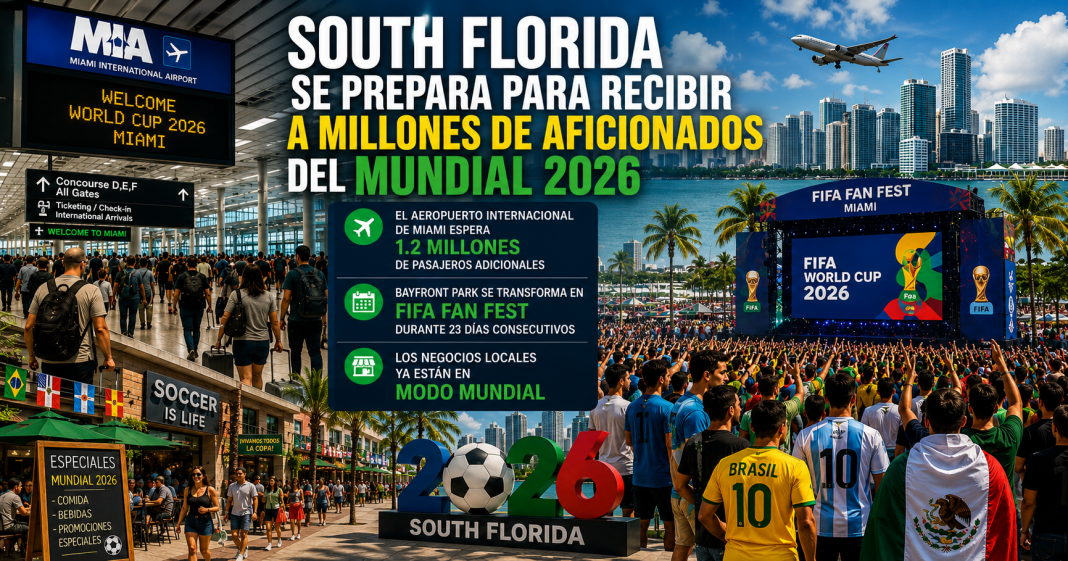 Miami ready para el Fan Fest se prepara para el Mundial