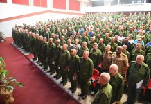 Díaz-Canel se reúne con altos mandos militares tras visita de Pete Hegseth a Base Naval