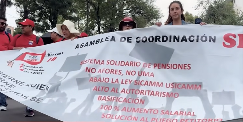 Mexicanos aprovecharon el 1er día del Mundial para protestar