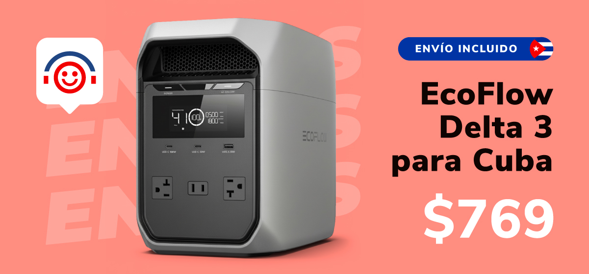¡Ecoflow para Cuba!