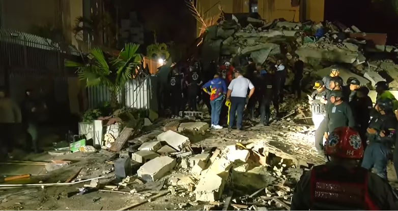 Imágenes terribles del terremoto en Venezuela