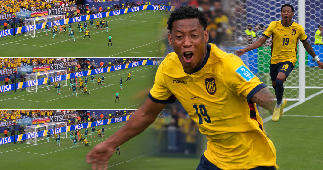 Ecuador hizo historia al vencer a Alemania por 2 goles a 1
