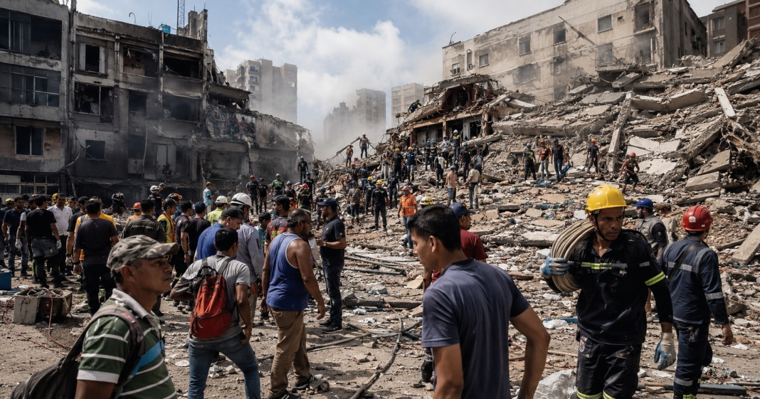 Numerosos son los edificios que quedaron destruidos en La Guaria luego del terremoto