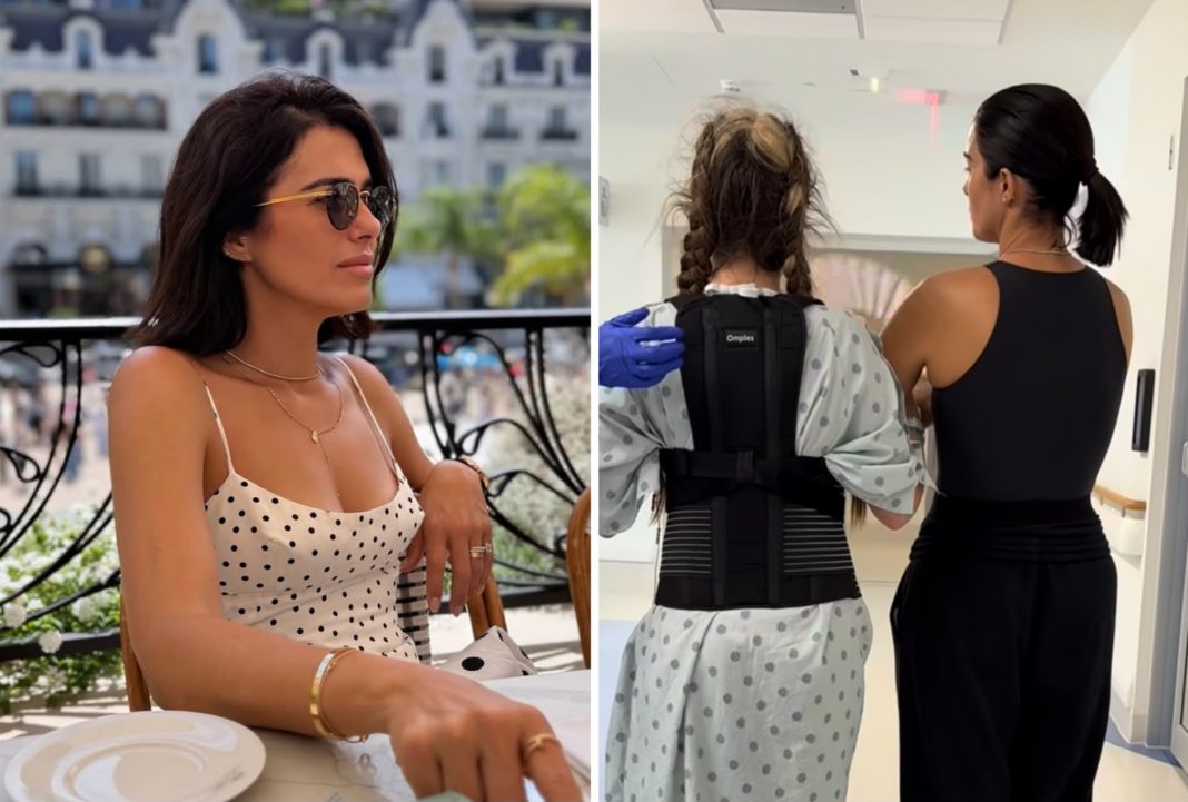 Aly Sánchez muestra el progreso de la cirugía de su hija Sofía
