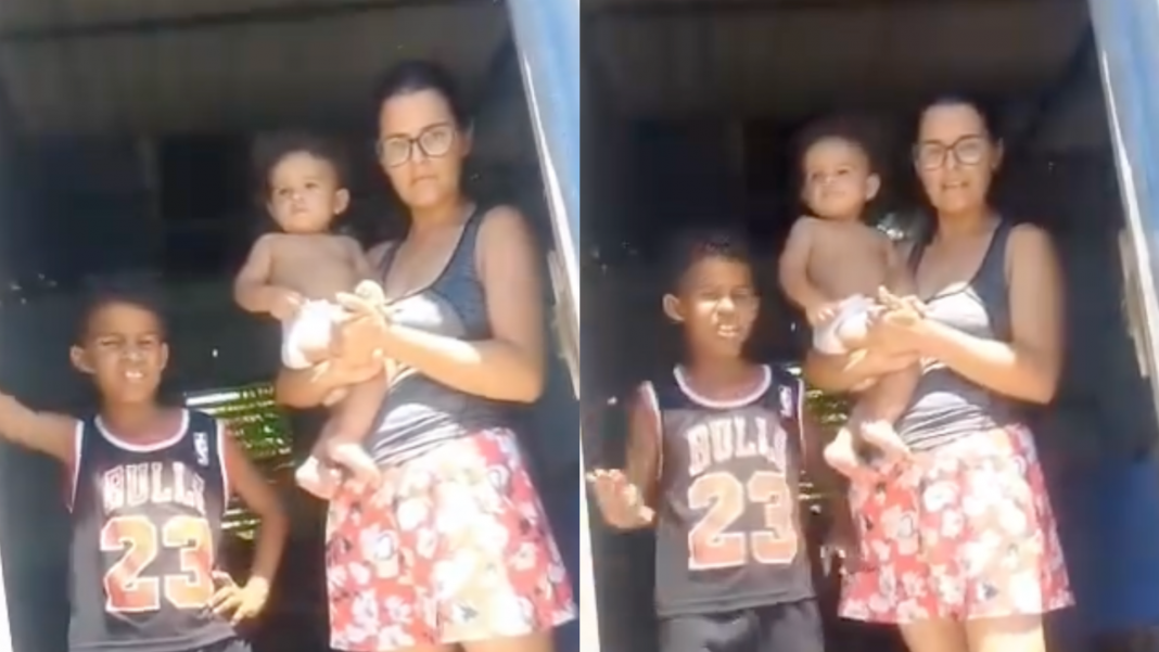 Madre desalojo