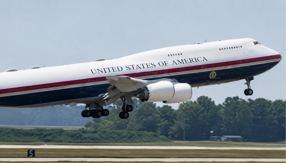 Air Force One regalado por Qatar a Donald Trump