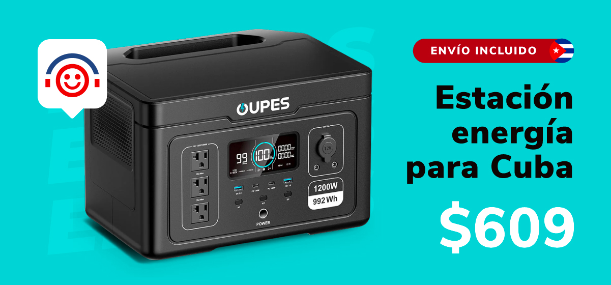 Estación de Energía barata para Cuba