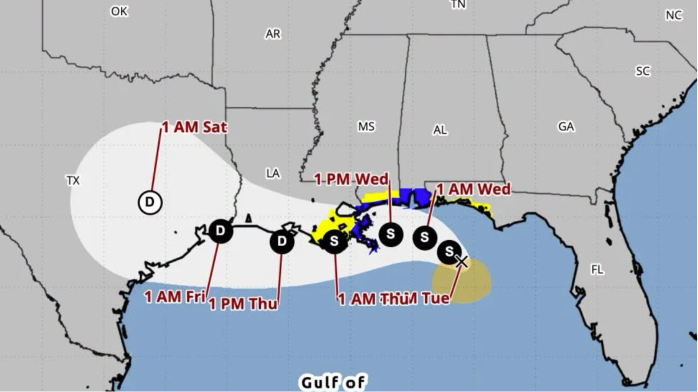 Tormenta Tropical Bertha se aleja de la Florida