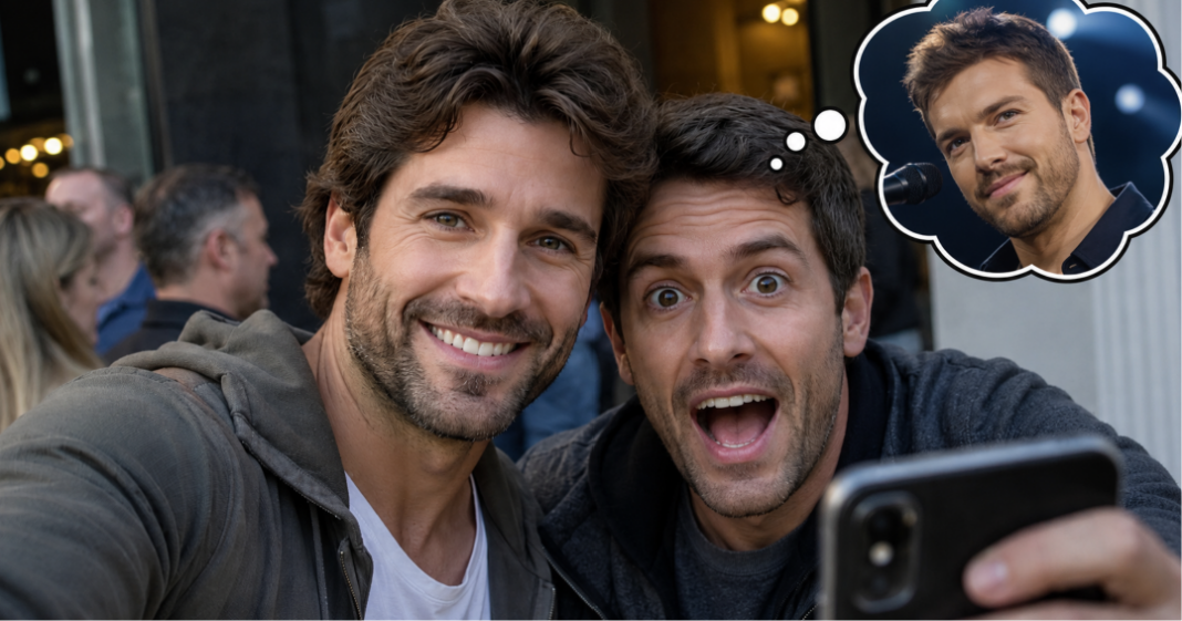 Fanático confunde a Pablo Alborán con David Chocarro