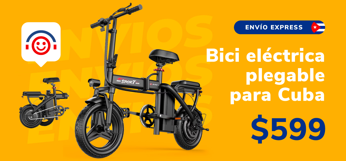 Bicicletas eléctricas para Cuba