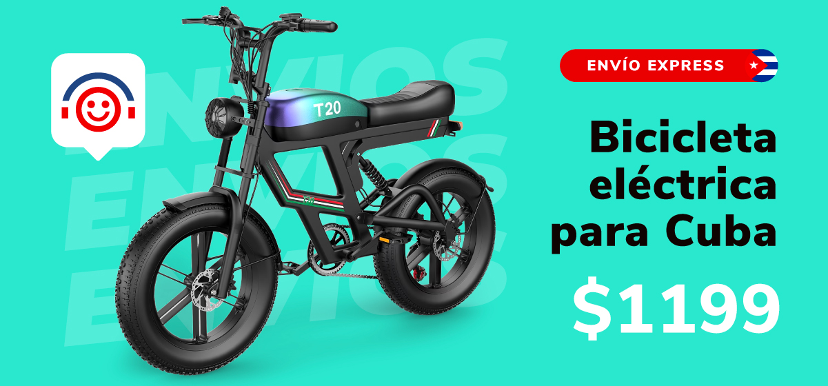 Bicicletas eléctricas para Cuba