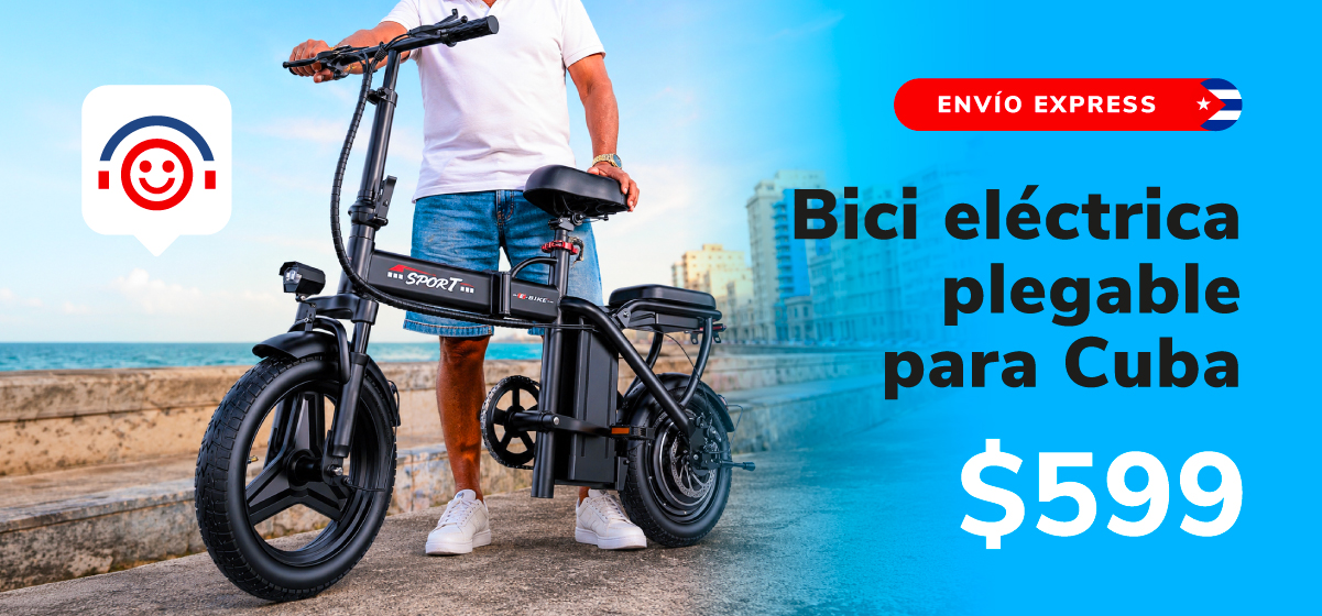 Bicicletas eléctricas para Cuba